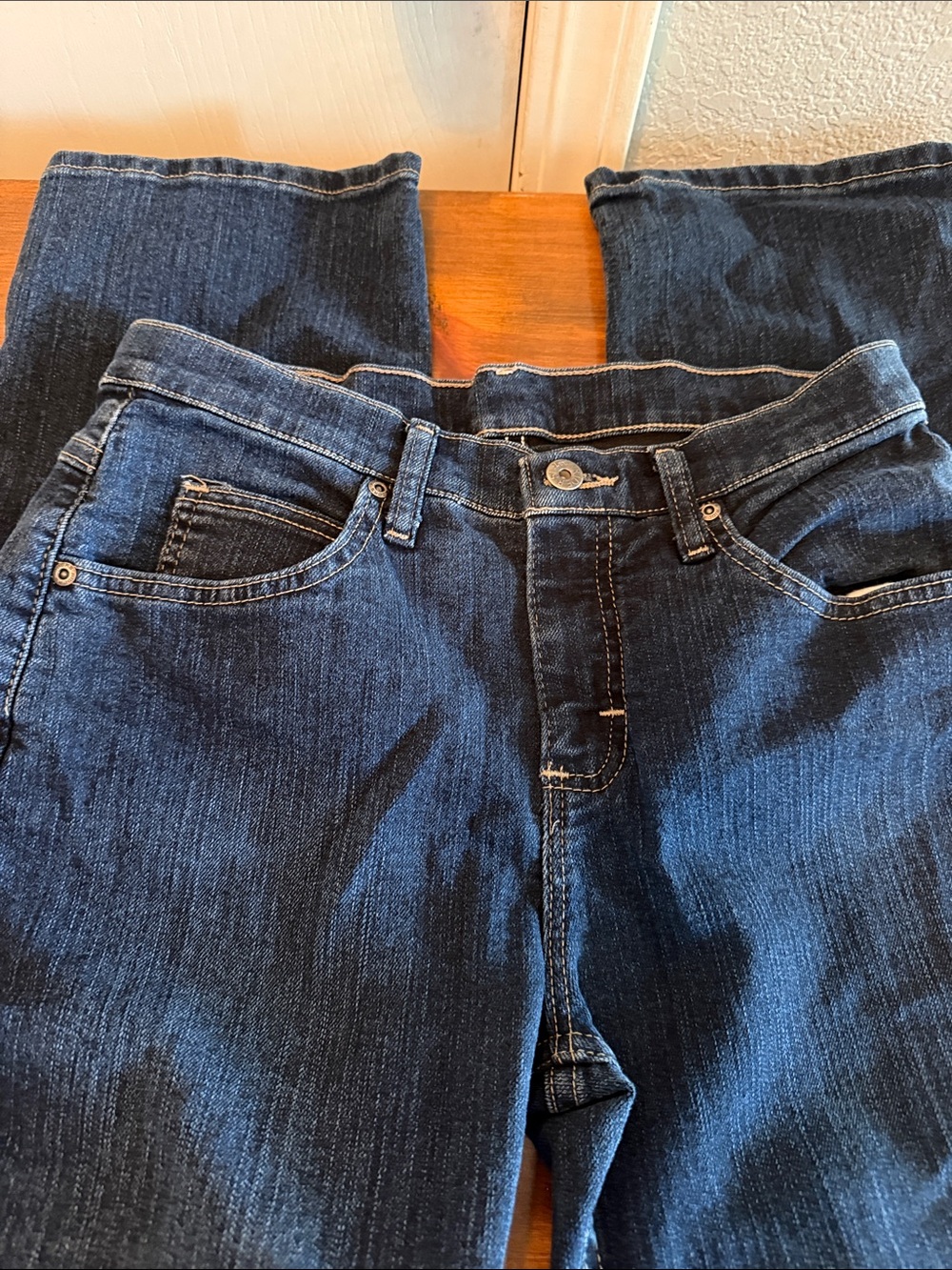 Riders by Lee Women's Straight Leg Jeans in Indigo Blue Wash